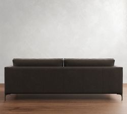 Jake Leather Sofa (63"&ndash;120")