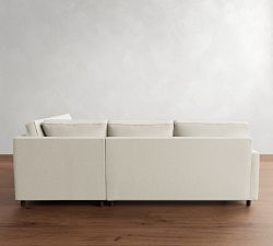 PB Comfort Square Arm 3-Piece Sectional (106")