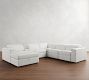 Ultra Lounge Square Arm Reclining 7-Piece Wedge Sectional (130")