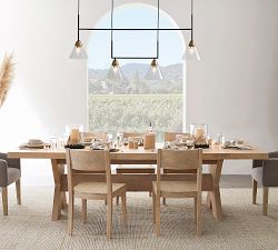 Claremont Flared Glass Linear Chandelier