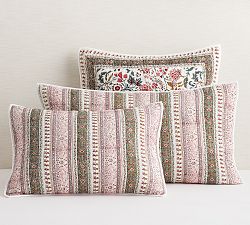 Lakshmi Reversible Block Print Sham