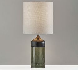 Stephe Glass Table Lamp (17"- 23")