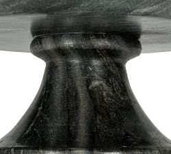 Marble Footed Pedestal Decorative Bowl