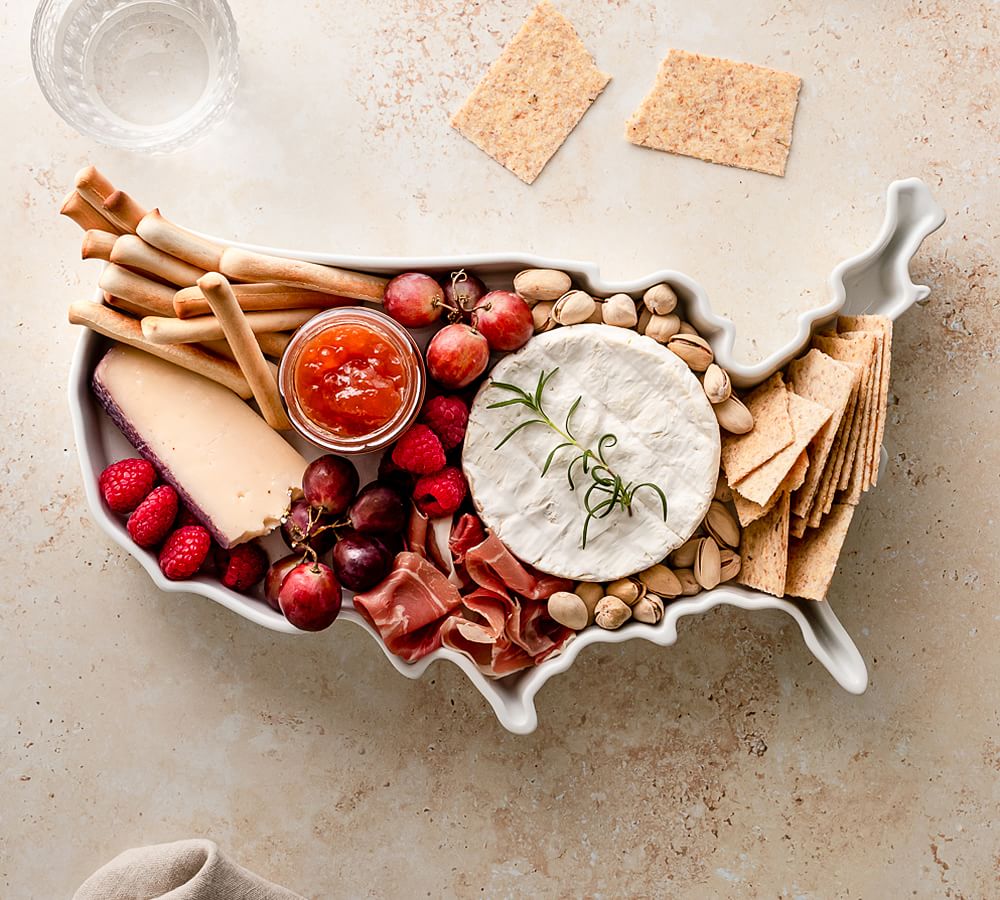 Lark Handmade Porcelain Country Serving Platter by Pottery Barn