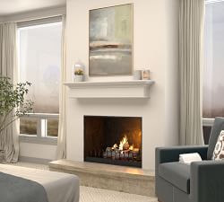 Brynlee Fireplace Mantel - White