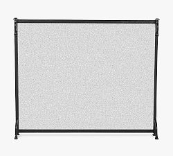 Craftsman Fireplace Single Panel Screen