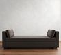 Jake Leather Trundle Daybed Sleeper (86")