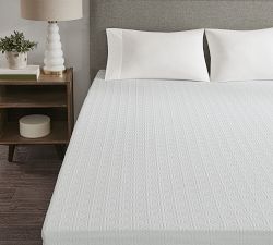 Sleep Philosophy Gel Memory Foam Mattress Topper With 3M Moisture Wicking Cover