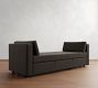Jake Leather Trundle Daybed Sleeper (86")