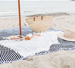 St. Tropez Striped Beach Blanket