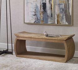 Monica Reclaimed Wood Bench