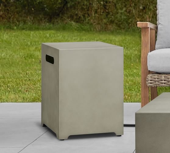 Burrows Steel Square Propane Tank Storage Cover (15