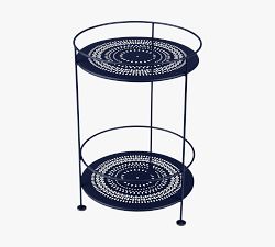 Fermob Metal Round Guinguette Outdoor Side Table (16")
