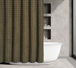 Open Box: Arlette Cotton Shower Curtain