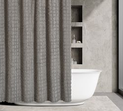 Open Box: Arlette Cotton Shower Curtain