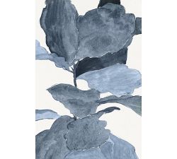 Blue Sea Oats Unframed Canvas