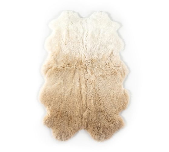 Patton Ombre Lambskin by Pottery Barn