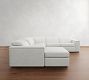 Ultra Lounge Square Arm Reclining 7-Piece Wedge Sectional (130")