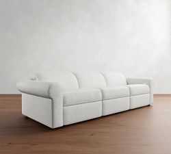 Ultra Lounge Roll Arm Reclining Sofa (110")