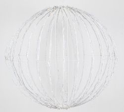 Warm White LED Ball With White Frame