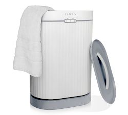 Zadro Freestanding Fluted Aromatherapy Towel Warmer with Diffuser