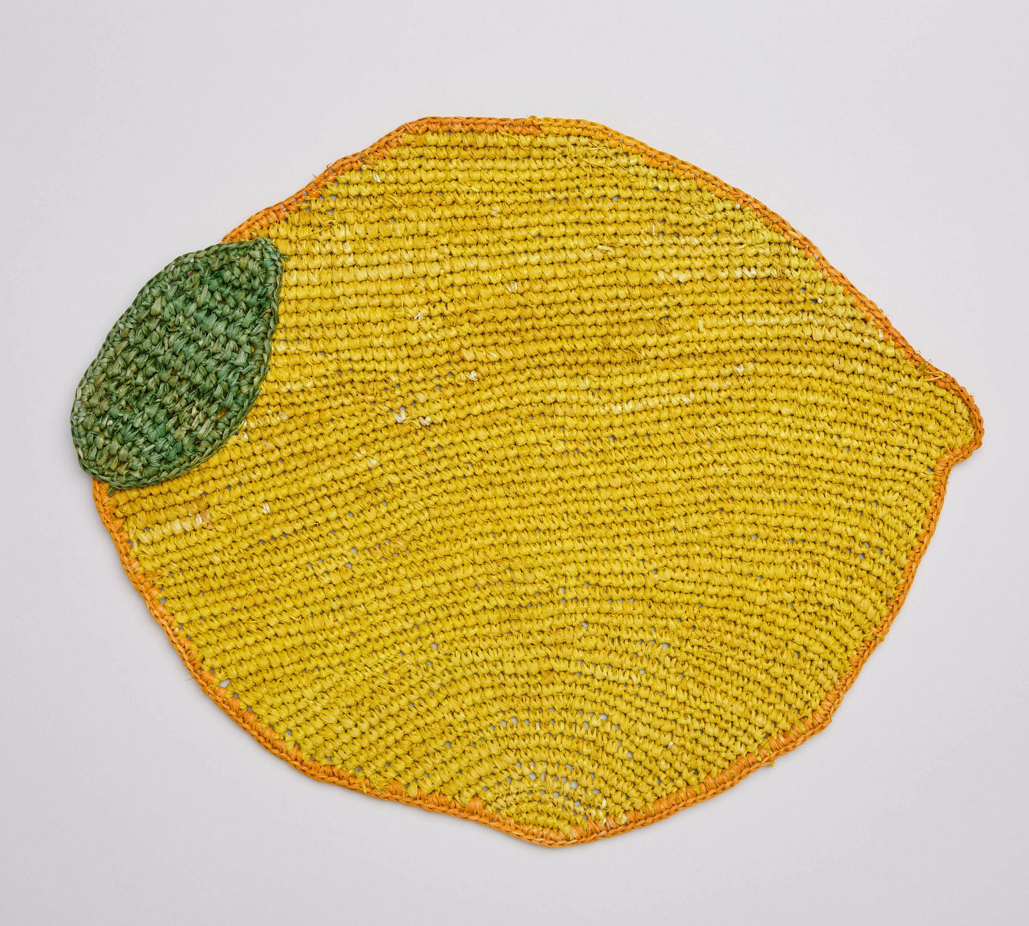 Handcrafted Lemon Placemat, Set of 4