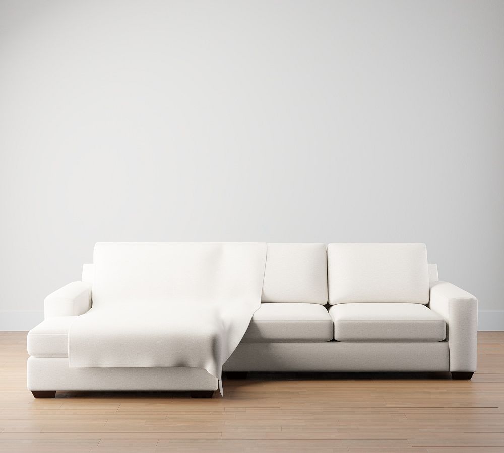 Pet Furniture Throw - Large 52 x 100, Performance Boucle Ivory