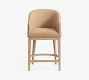 Baldwin Leather Stool