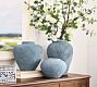 Textured Earthenware Vase