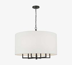 Heloise Metal Round Chandelier (25")