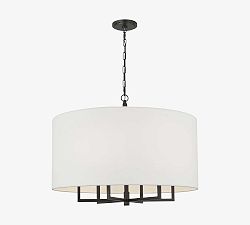 Heloise Metal Round Chandelier (25")