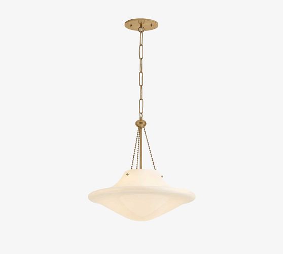 Reynolds Glass Pendant (14"-18") by Pottery Barn