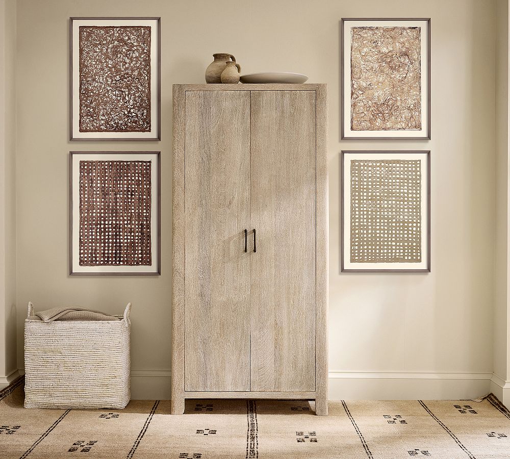 Amate Papers Framed Print by Pottery Barn