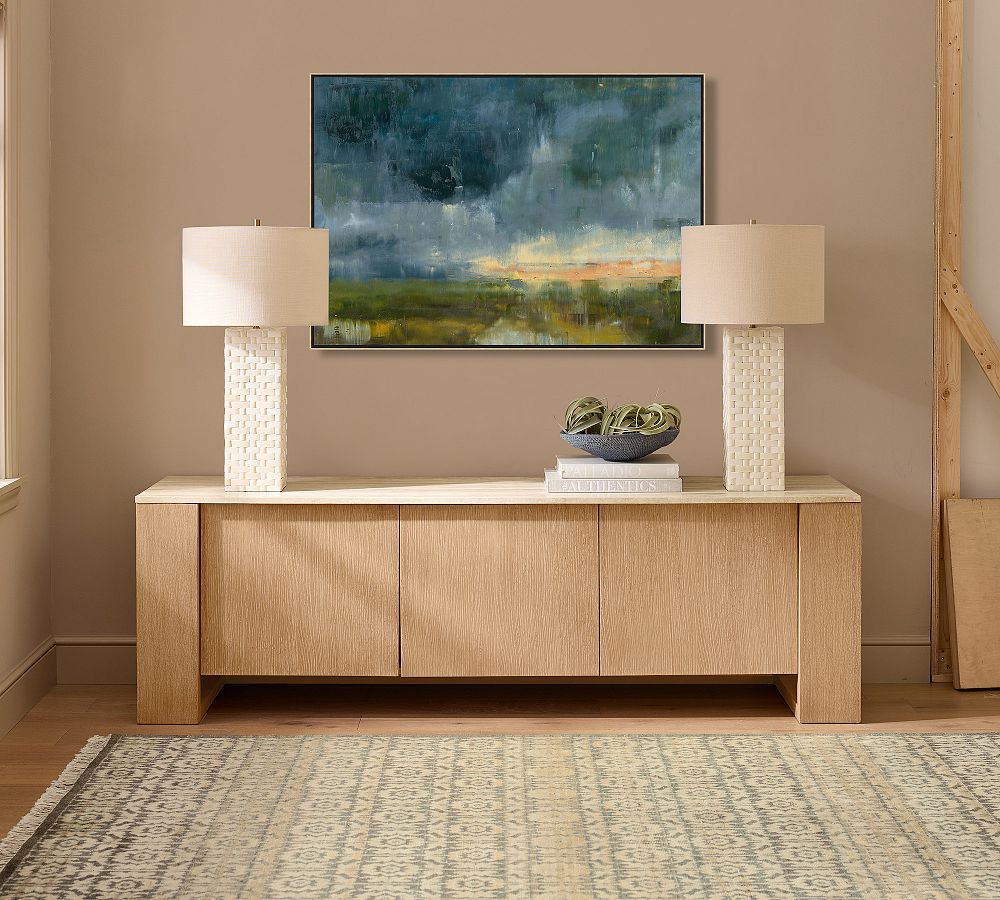 Western Light Framed Canvas by Pottery Barn