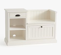 Open Box: Aubrey Entryway Storage Bench - Dutch White