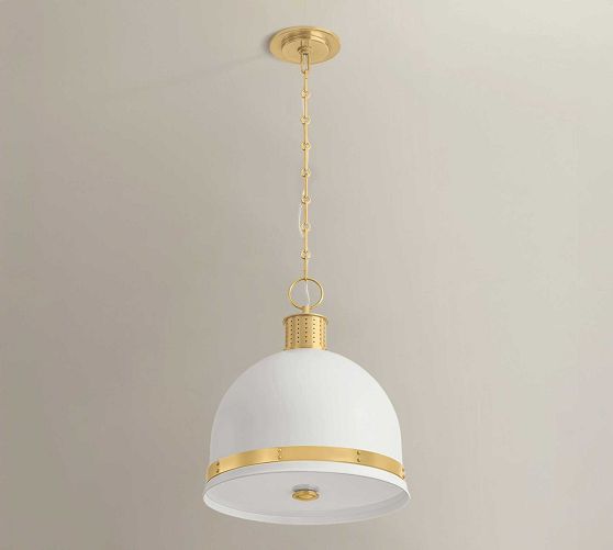 Nelle Metal Pendant (15"-20") by Pottery Barn