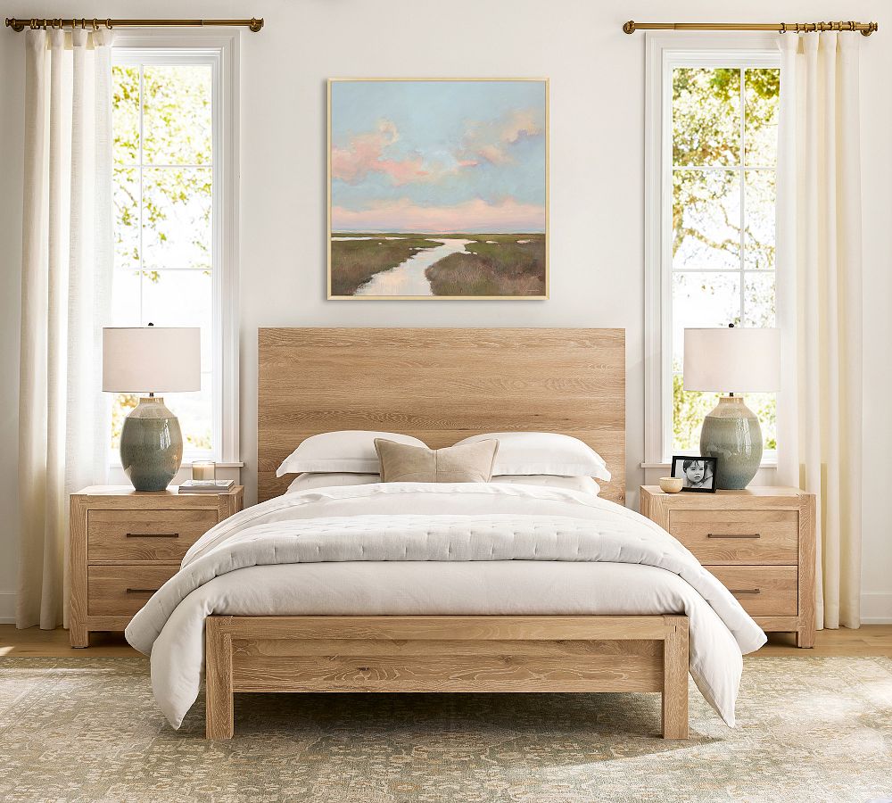 Reflection Stream Framed Canvas by Pottery Barn