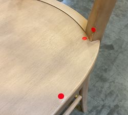 Open Box: Cline Swivel Counter Stool (24") - Seadrift