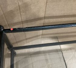 Open Box: Everson Rectangular Glass Coffee Table (52") - Bronze