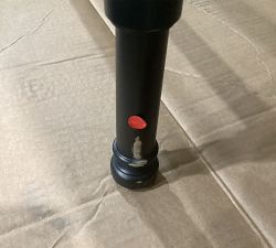 Open Box: Everson Rectangular Glass Coffee Table (52") - Bronze