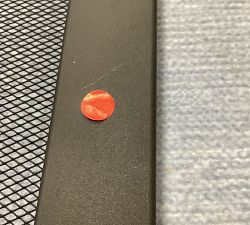 Open Box: Industrial Fireplace Single Screen, Large (44") - Dark Bronze