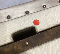 Open Box: Ludlow Rectangular Trunk End Table (18.5") - White