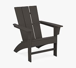 Open Box: Pottery Barn Adirondack x Polywood Modern Lounge Chair - Vintage Coffee