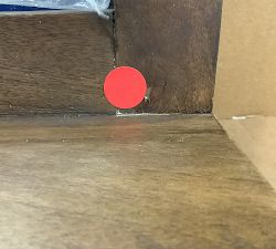 Open Box: Summerville Mirror With Hooks - Tuscan Brown