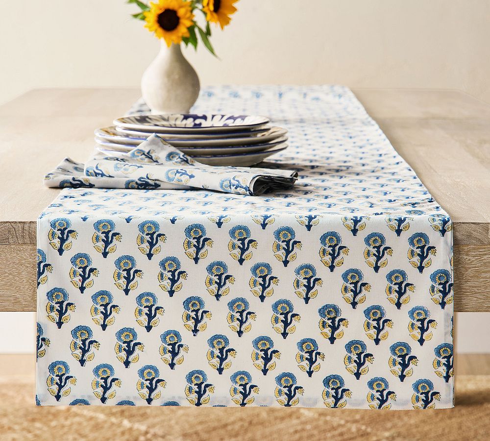 Alice Organic Cotton Table Runner thumbnail 3