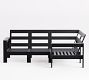 Malibu Metal 4-Piece Outdoor Sectional (85")