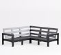 Malibu Metal 5-Piece Outdoor Sectional (85")