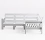 Malibu Metal 5-Piece Outdoor Sectional (85")