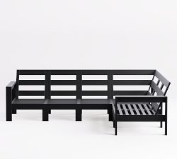 Malibu Metal 6-Piece Outdoor Sectional (108")