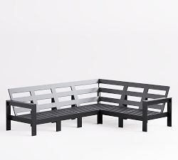 Malibu Metal 6-Piece Outdoor Sectional (108")